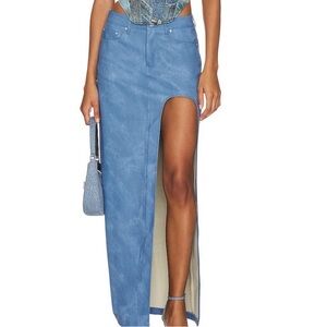 AFRM NWOT BIANCA MAXI SKIRT REVOLVE 26